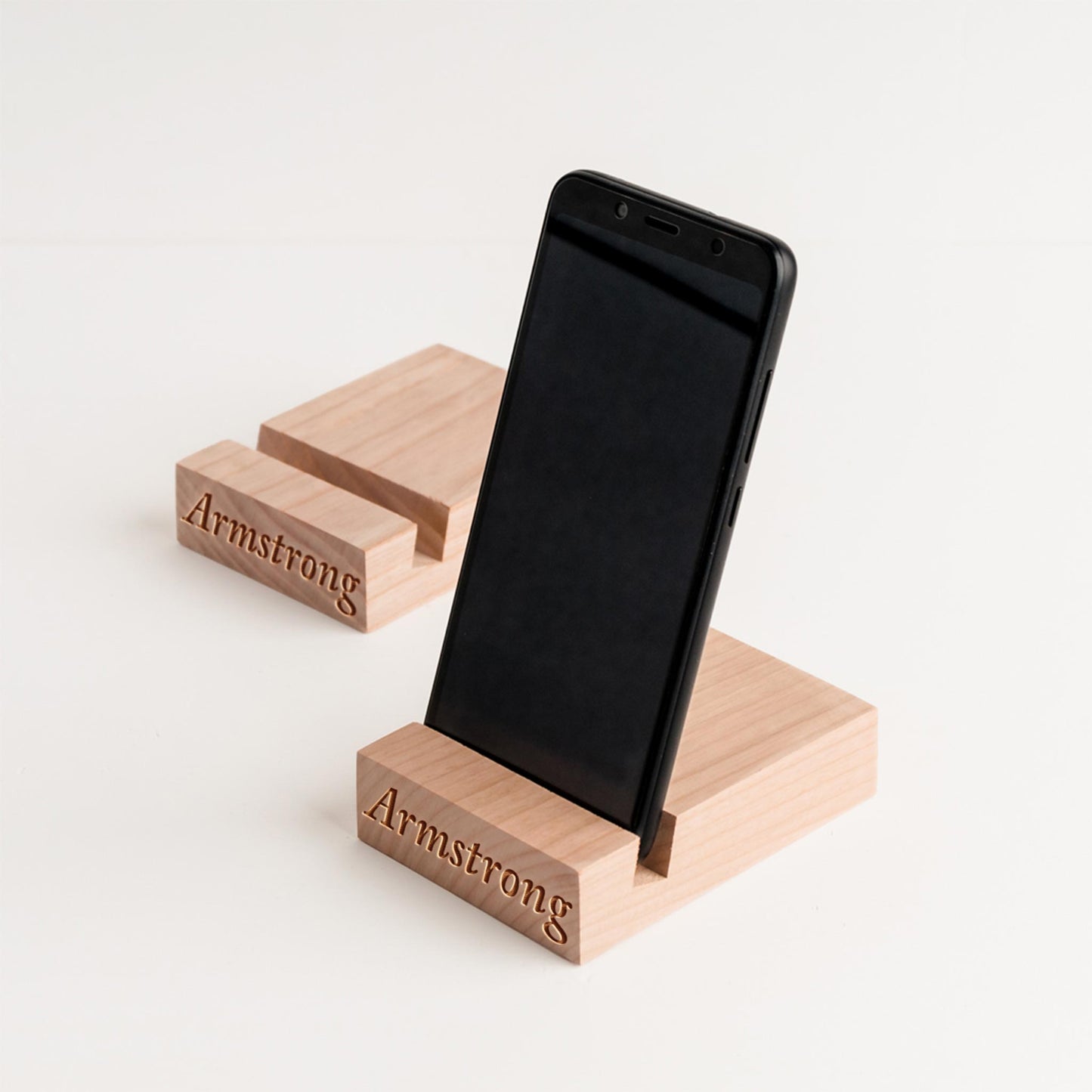 Handcrafted phone holder