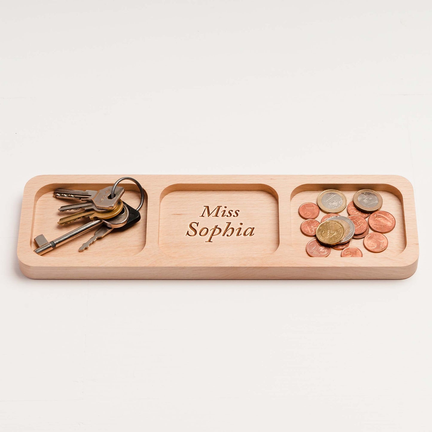 Handcrafted wooden tray
