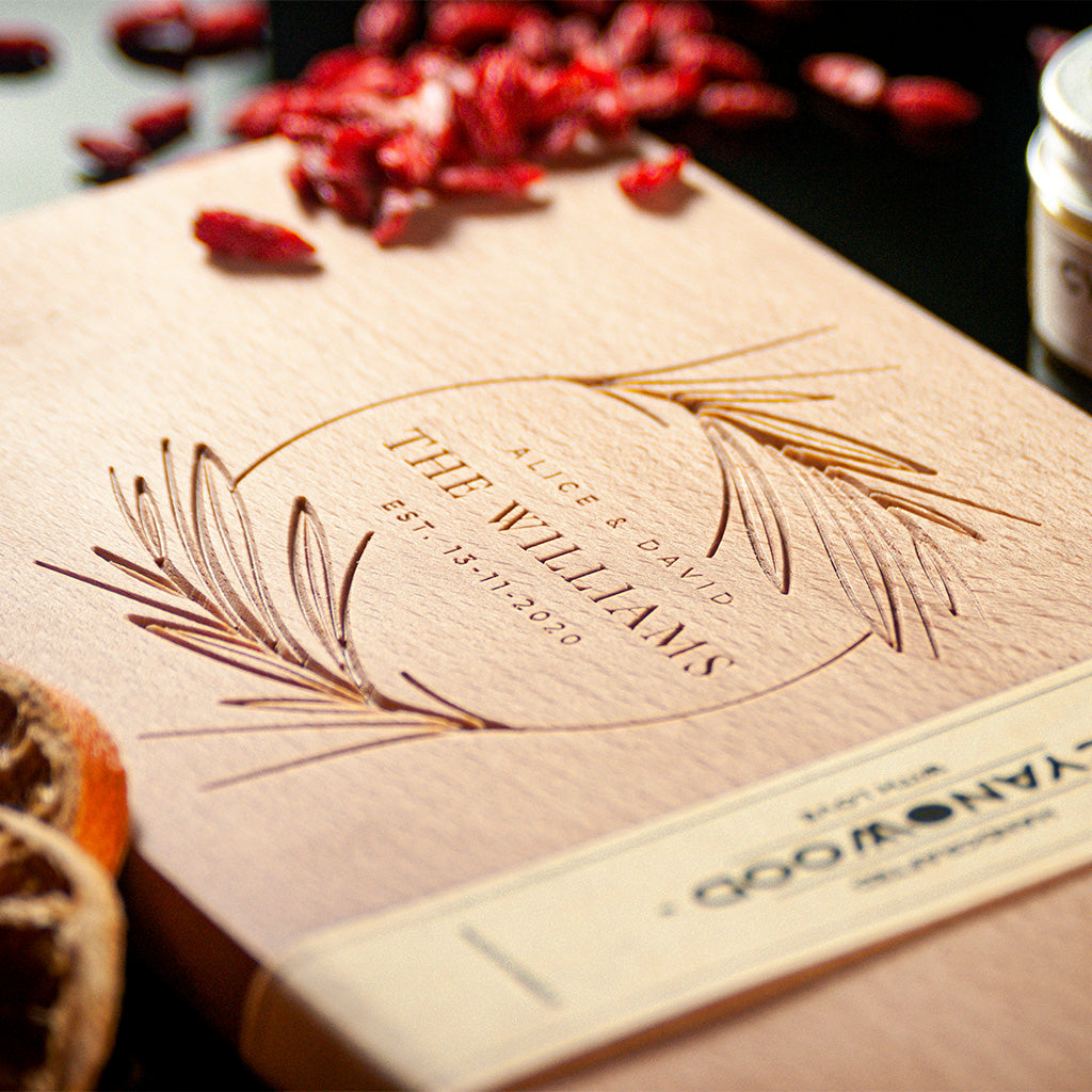 Beech Wood Cheese Platter