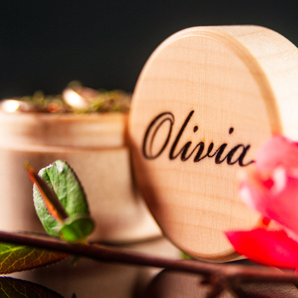 Unique Wooden Ring Box