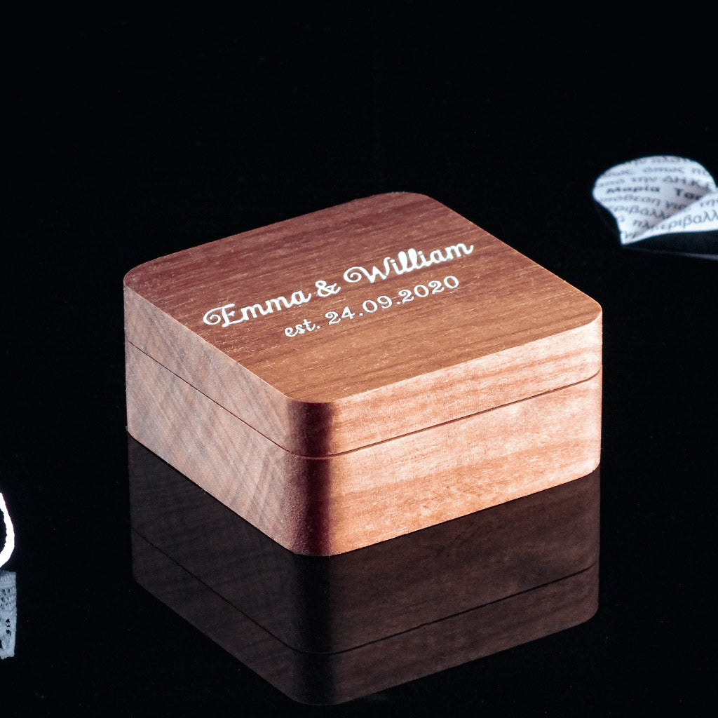 Ring Box with Hinges