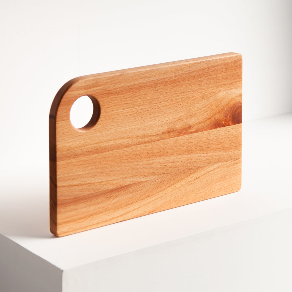 large butcher block chopping board