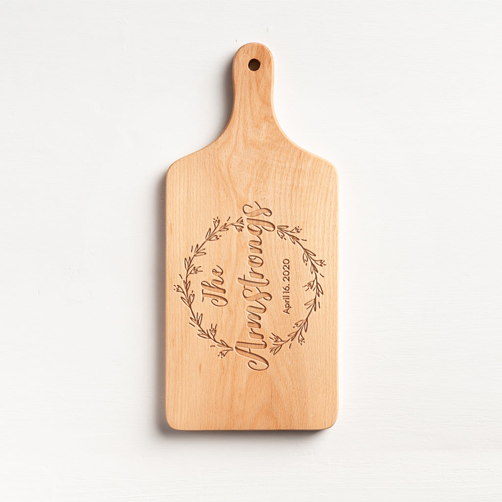 Cyanowood's engraved charcuterie boards