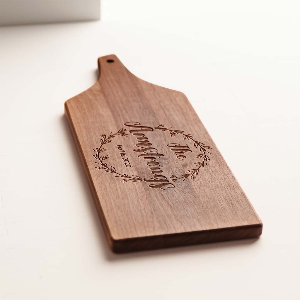 Personalized Walnut Charcuterie Boards