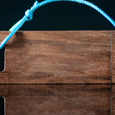 Slim USB Flash Drive with Walnut Wood - Personalized Text Engraved mockup