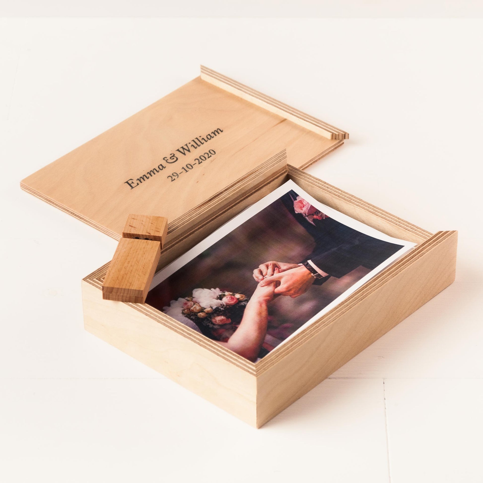 Natural Finish Photography Box
