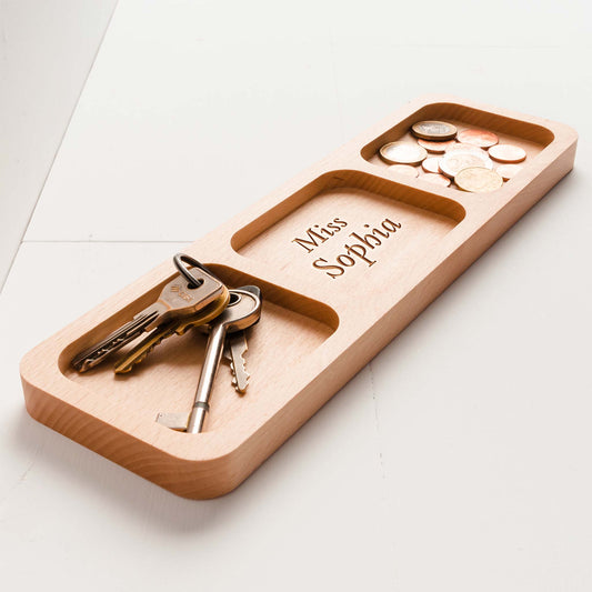 Personalized valet tray