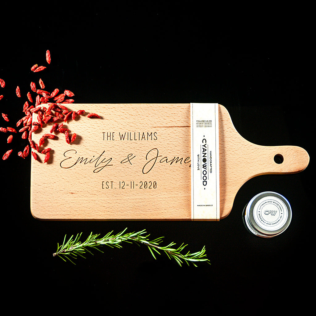 Engraved Charcuterie Board