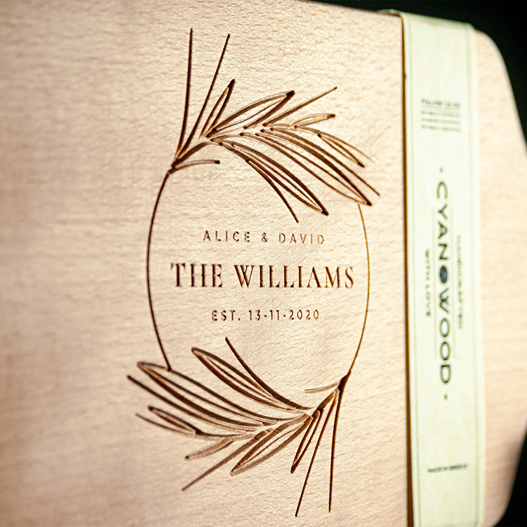 Wooden Cheese Board with Handle