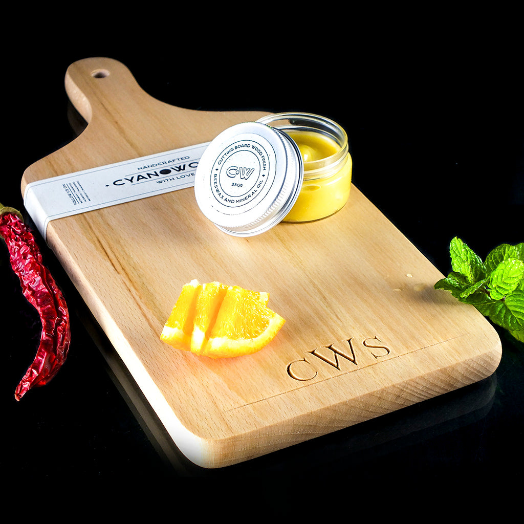 personalized cheese board