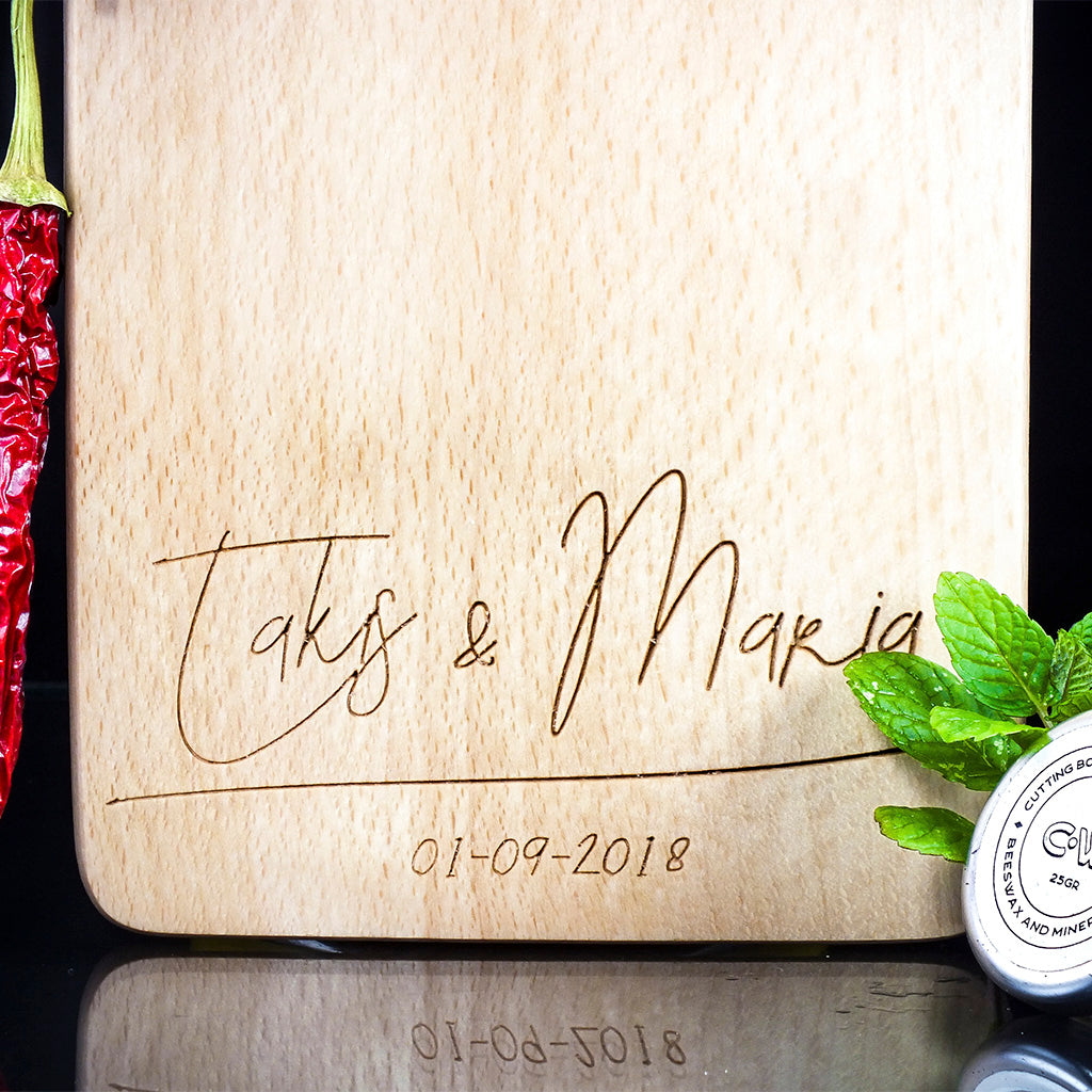 Custom Engraved Cheese Board