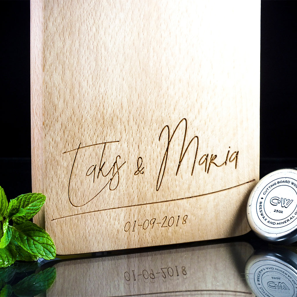 Custom Engraved Cheese Board