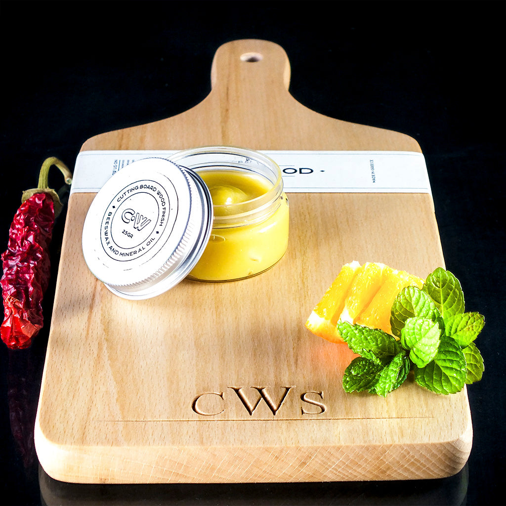 wooden serving board