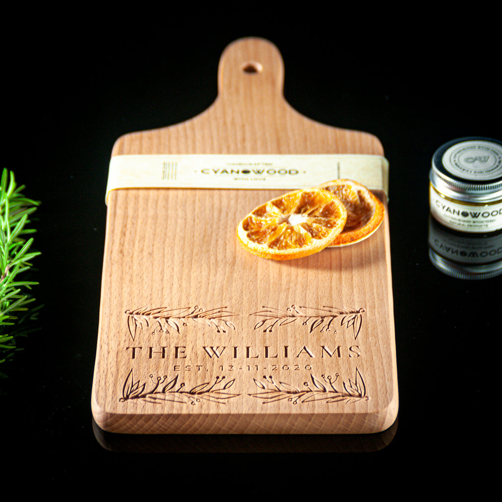 Handmade Organic Cheese Board