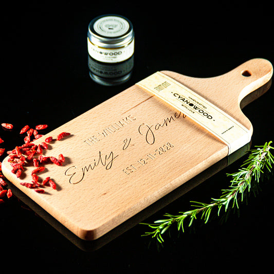 Personalized Cheese Board