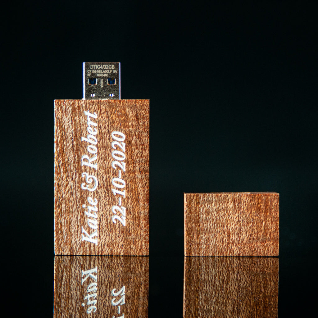 Personalized Wooden USB Drive