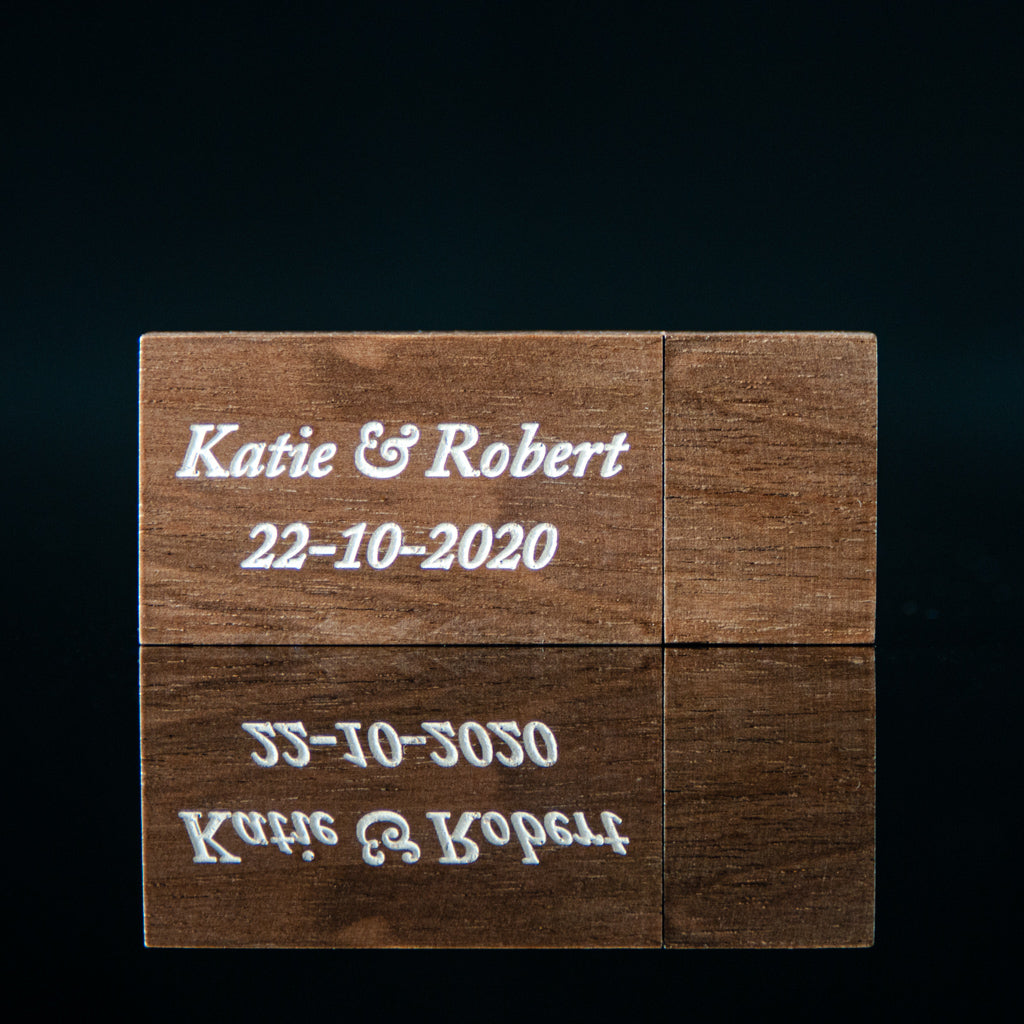 Handmade Walnut Wood USB Flash Drive