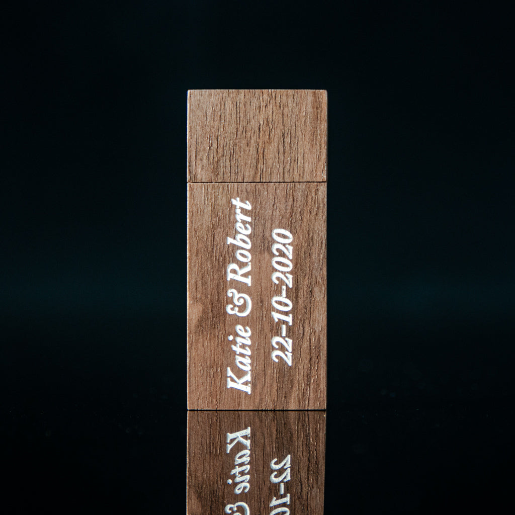 Handmade Walnut Wood USB Flash Drive