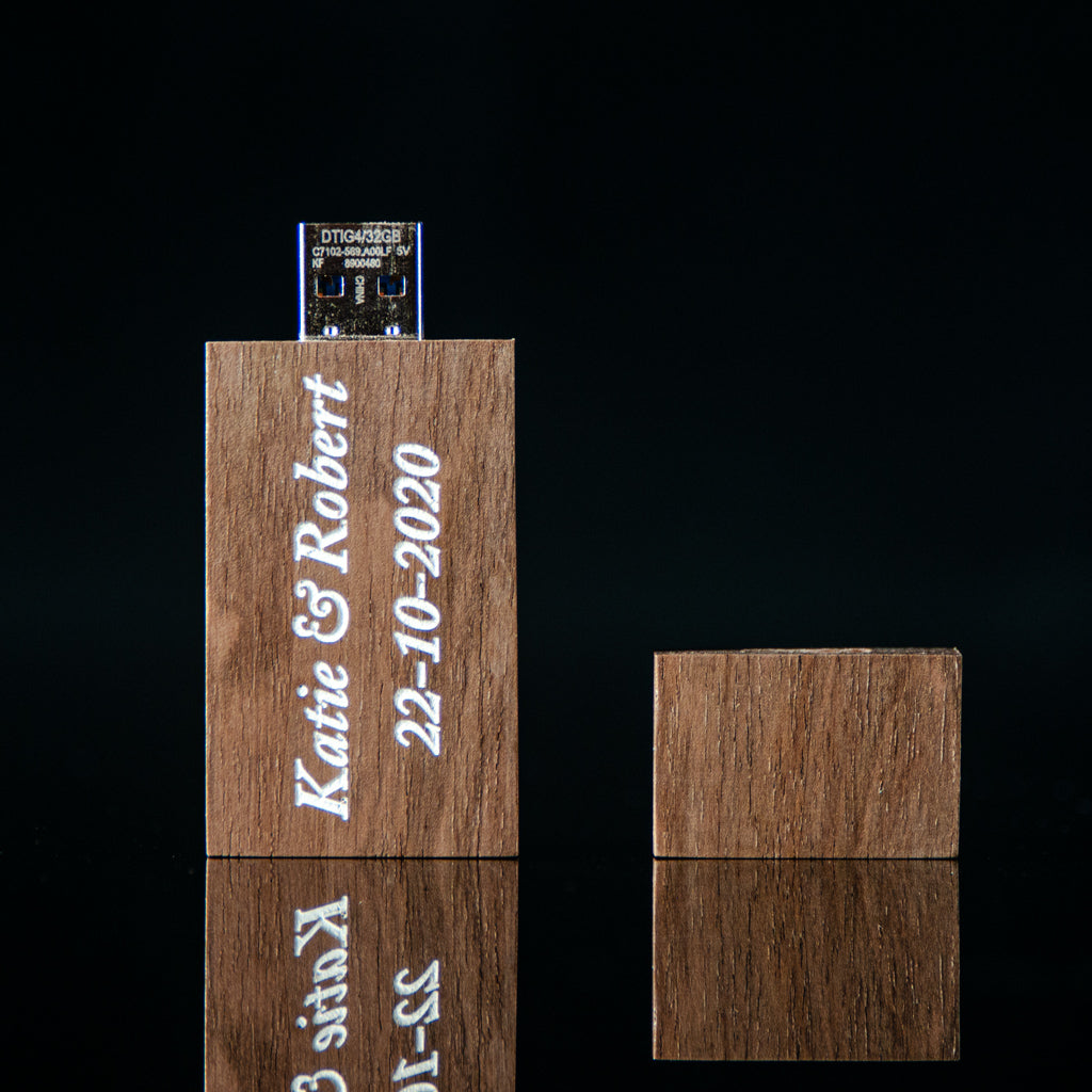 Personalized Wooden USB Drive