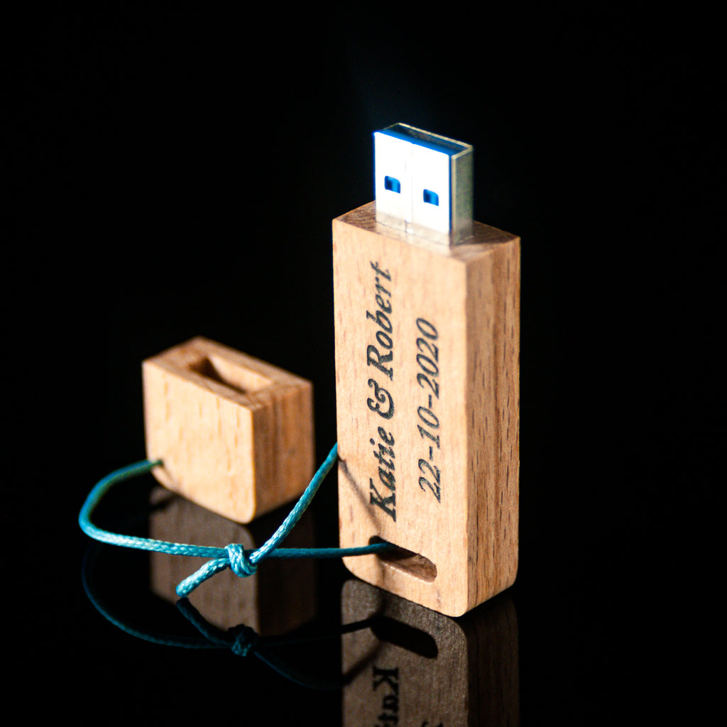 Personalized Wooden USB Drive