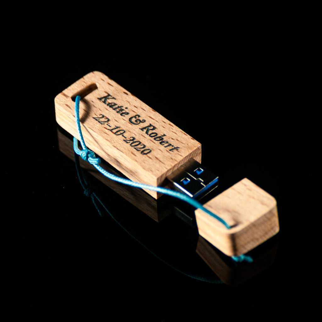 Personalized Wooden USB Drive