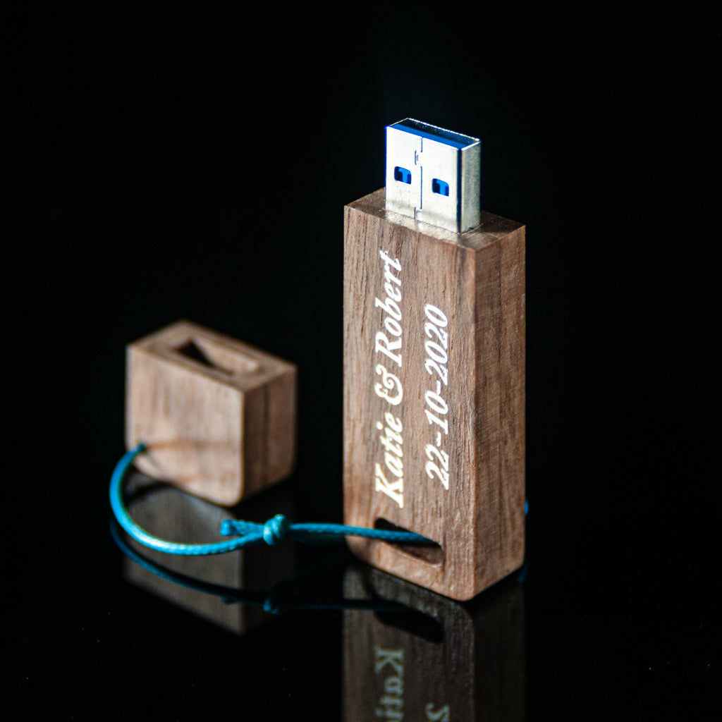 Personalized Wooden USB Drive