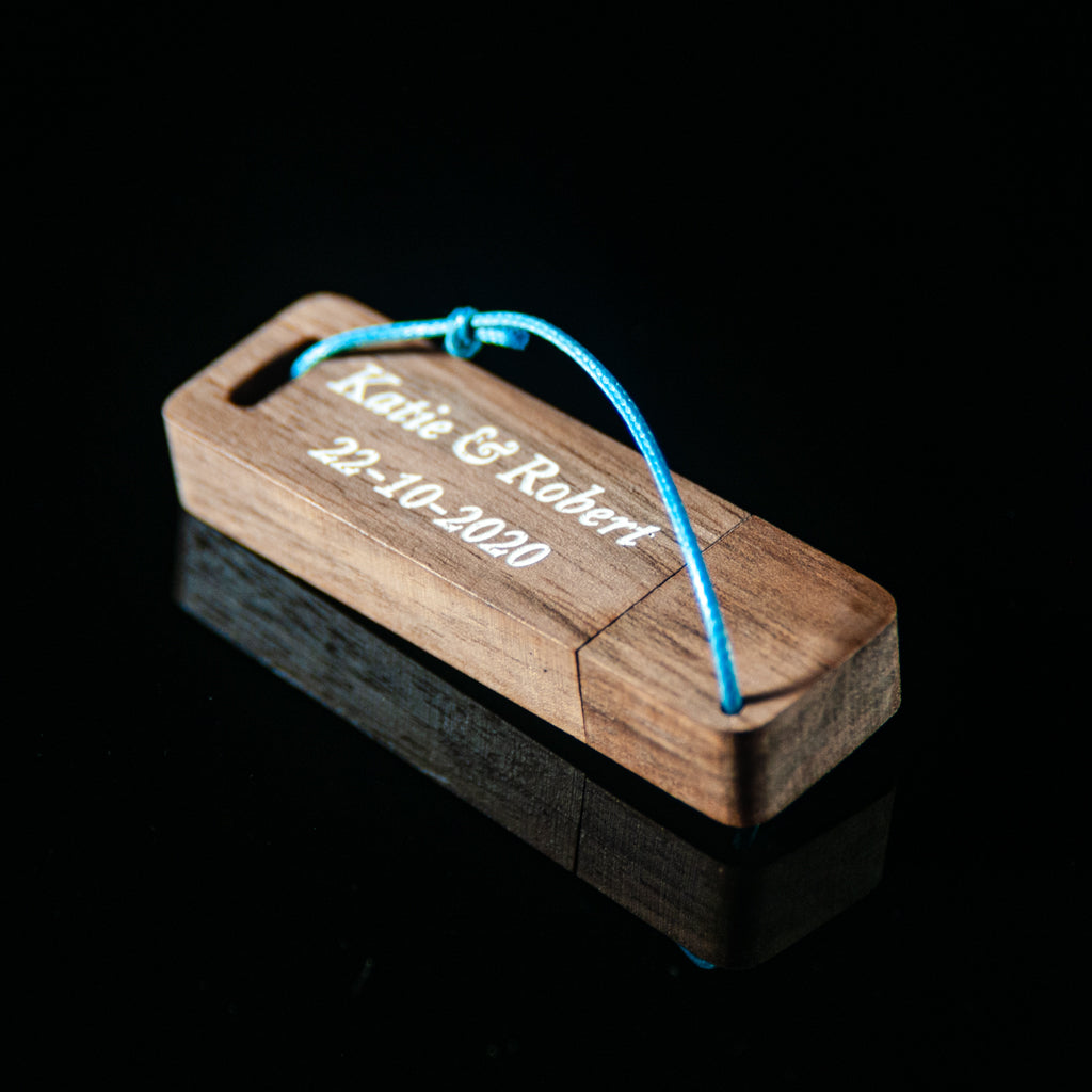 Handcrafted Wooden Flash Drive