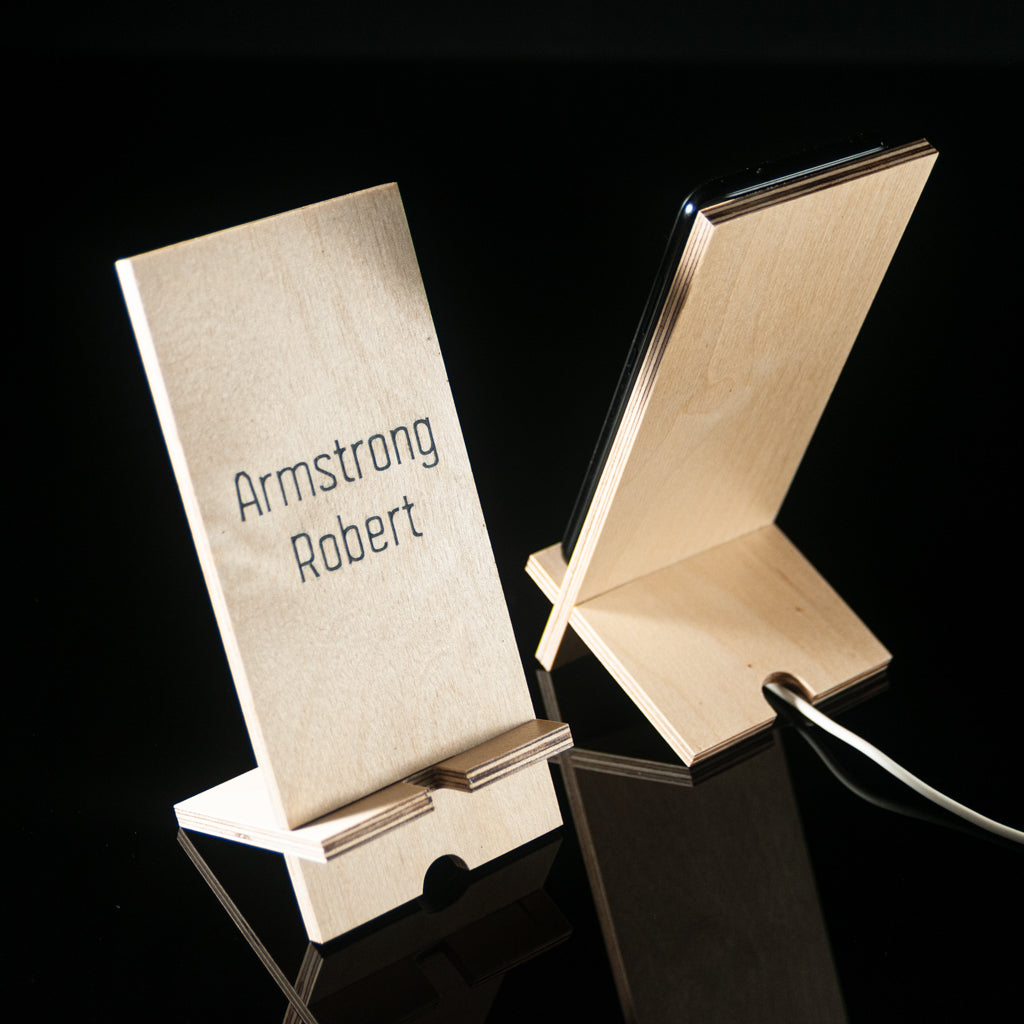 Handcrafted Phone Stand