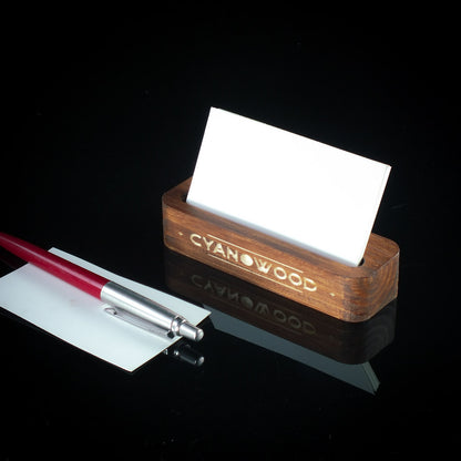 Personalized Business Card Stand