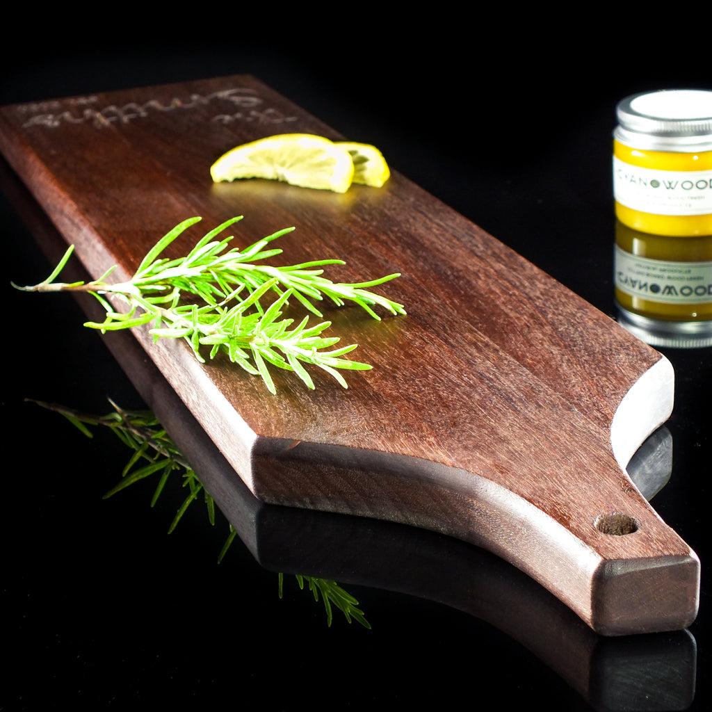 Large Handmade Cheese Board with Handle