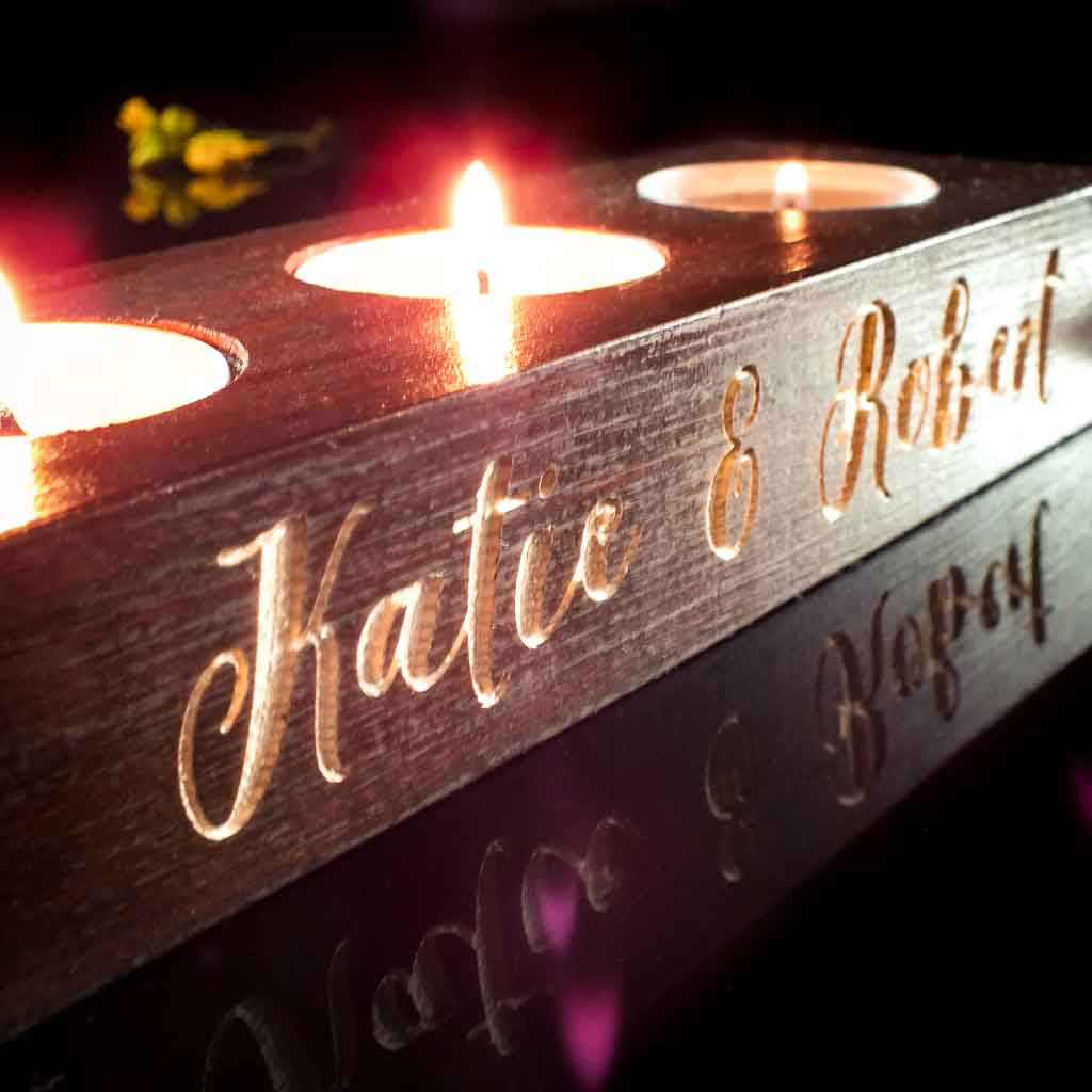 Candle Display Personalise