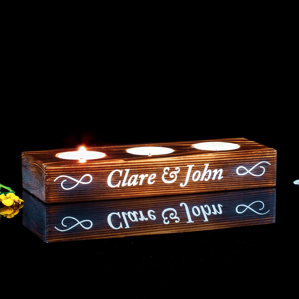 Personalized Tea Light Holders