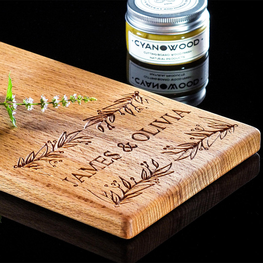 Handmade Beech Wood Serving Tray