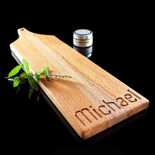 Personalized Beech Wood Charcuterie Board