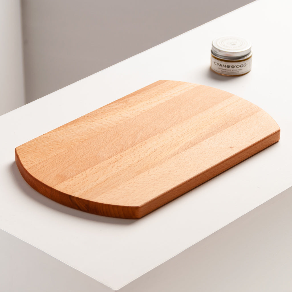 handmade beech wood cutting board
