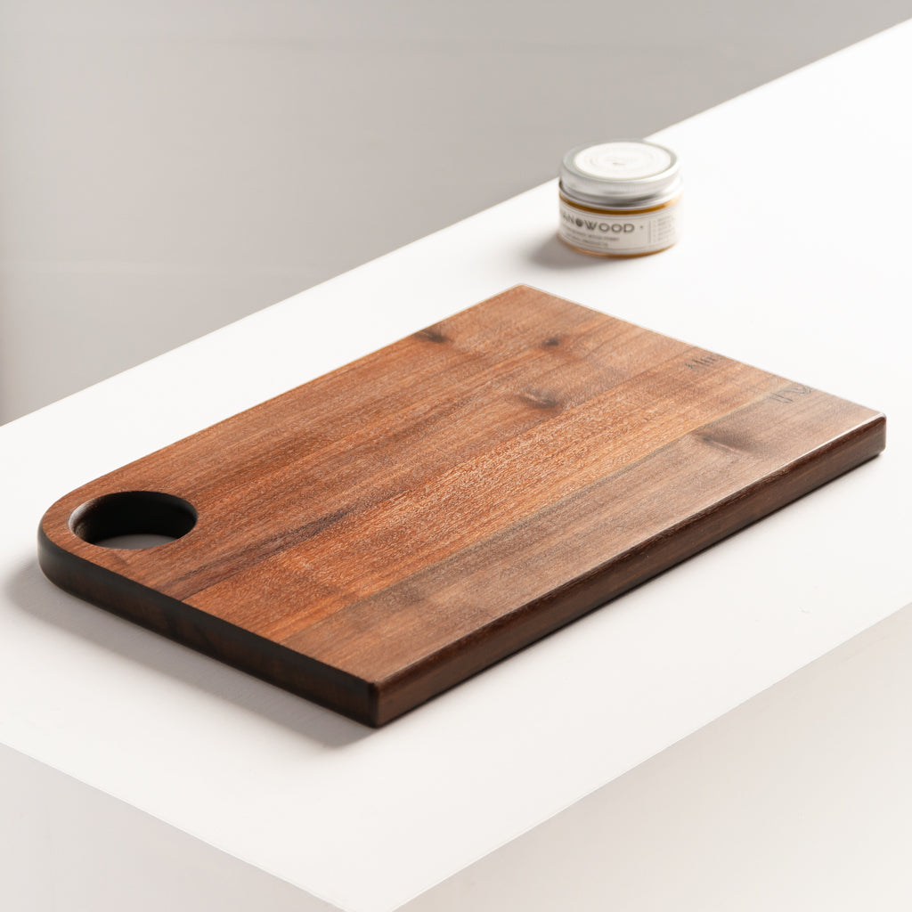 Handmade Walnut Cutting Board with Hanging Hole