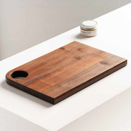 Handmade Walnut Cutting Board with Hanging Hole